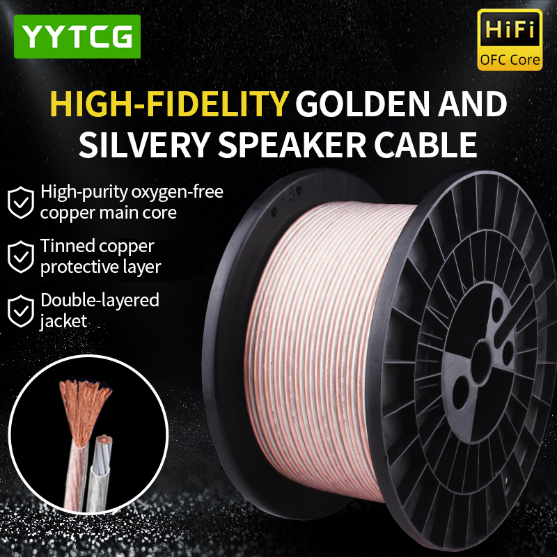 Audio Home Cinema - YYTCG DIY HIFI Ses Kablosu Oksijensiz