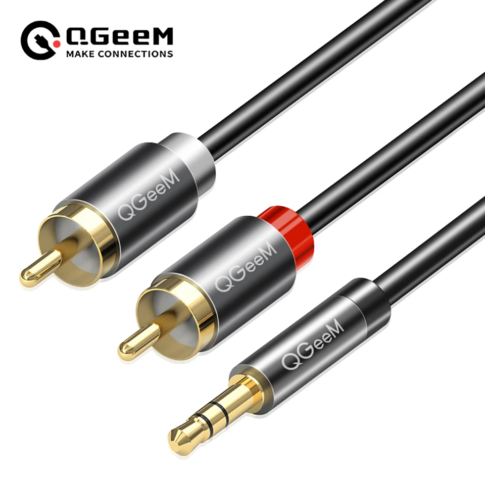 QGeeM RCA Kablosu 2RCA - 3.5mm - Home Cinema Tv incelemesi ve fiyatı