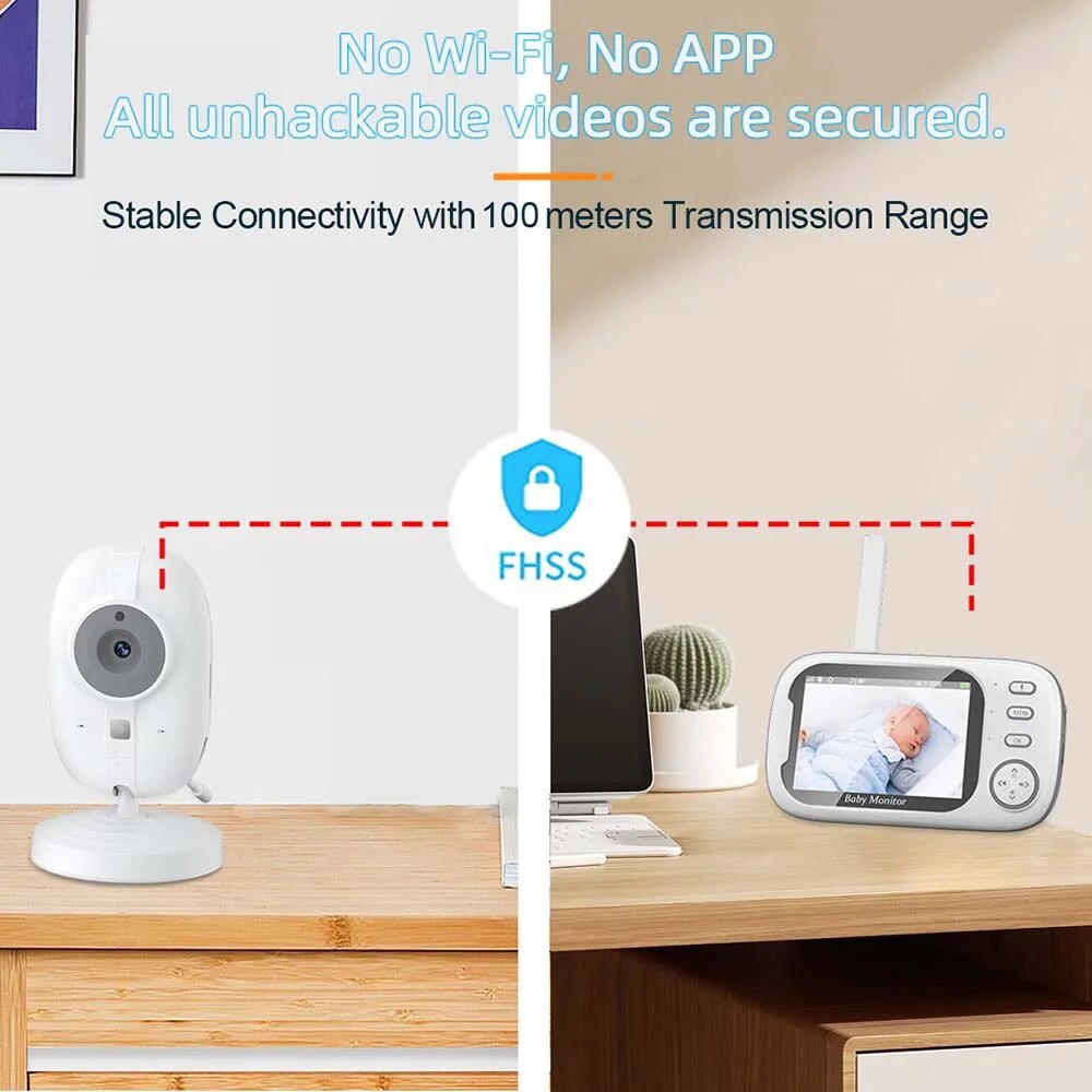 3.5 ''Video bebek izleme monit - Home Cinema Wireless incelemesi ve fiyatı