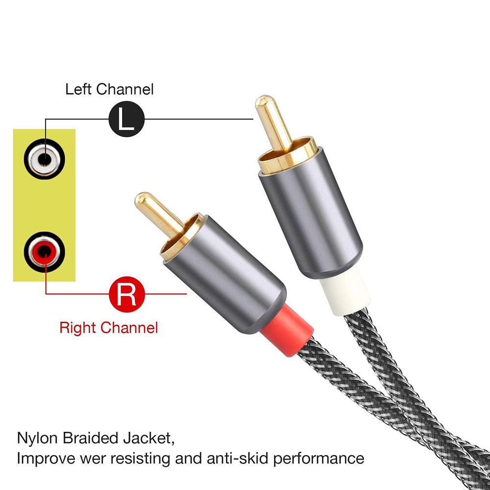 2RCA 2 RCA erkek erkek ses kab - Home Cinema Tv incelemesi ve fiyatı